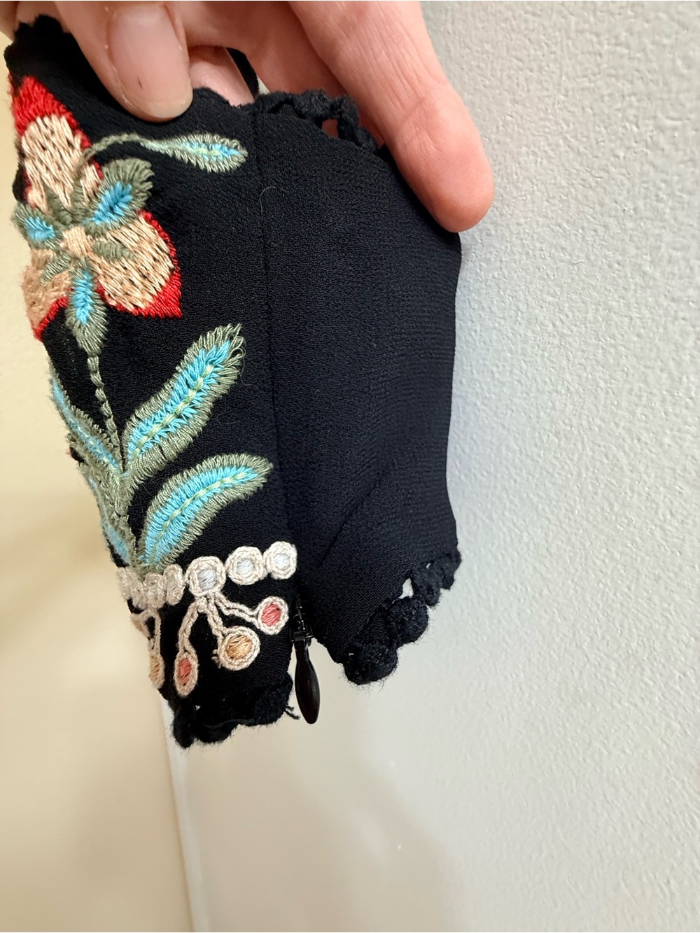 Forever 21 Boho Floral Embroidered Bralette Crop Top - Size Small, EUC - Picture 6 of 9